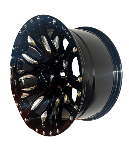 Llanta LX1453 Black + Milled 17X9 | Aro 17 – 6X139,7 – ET12 - Imagen 2