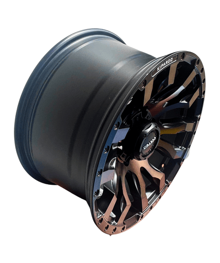 Llanta LX1453 Matte Black Machined Bronze Tinted 17X9 | Aro 17 – 6X139,7 – ET0 - Imagen 2