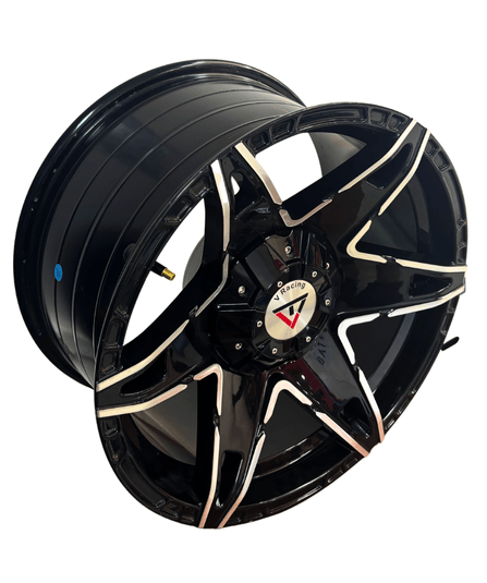 Llanta V Racing Black 16X9 | Aro 16 – 6X139,7 – ET110s - Imagen 2