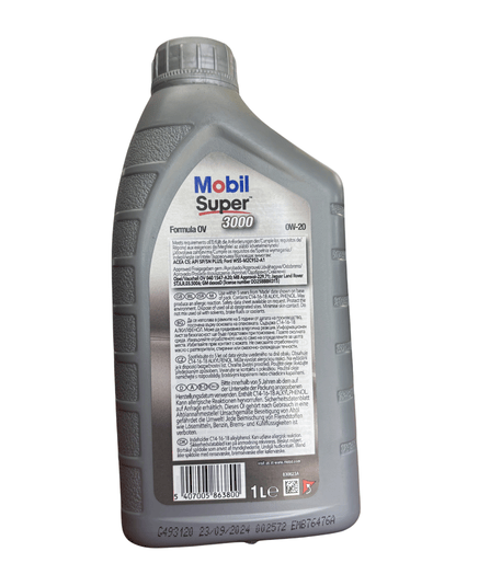 Aceite Mobil Super 3000 0W-20 1L - Imagen 2