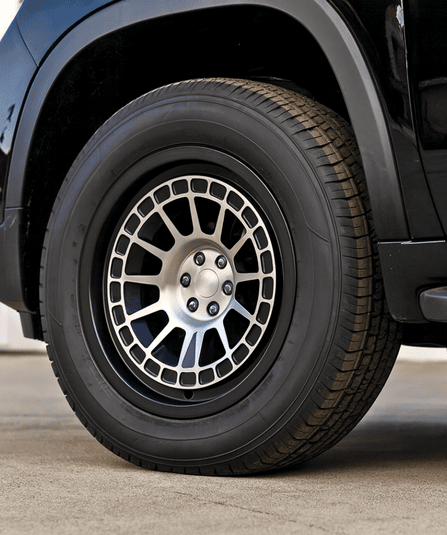 Llanta 2002-9 55199 Matt Black Machine Face 18X9 | Aro 18 – 6X114,3 – ET0 - Imagen 4